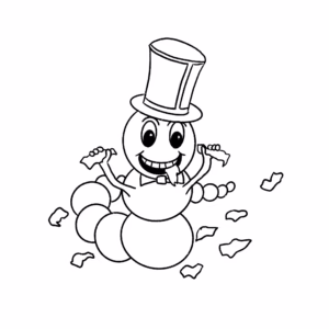 Christine's Magical Garden - Activities For Kids - Colouring-In - Chompy Chomping